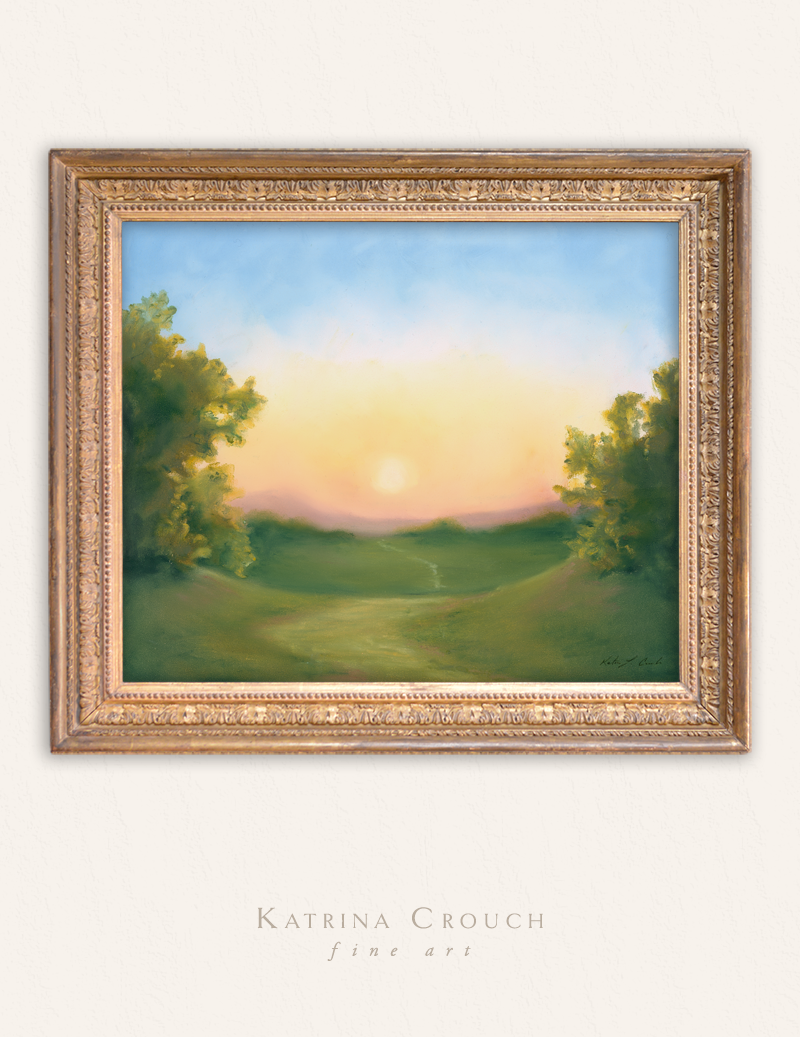 Sunset-Walk-Oil-Painting-Art-Print.png