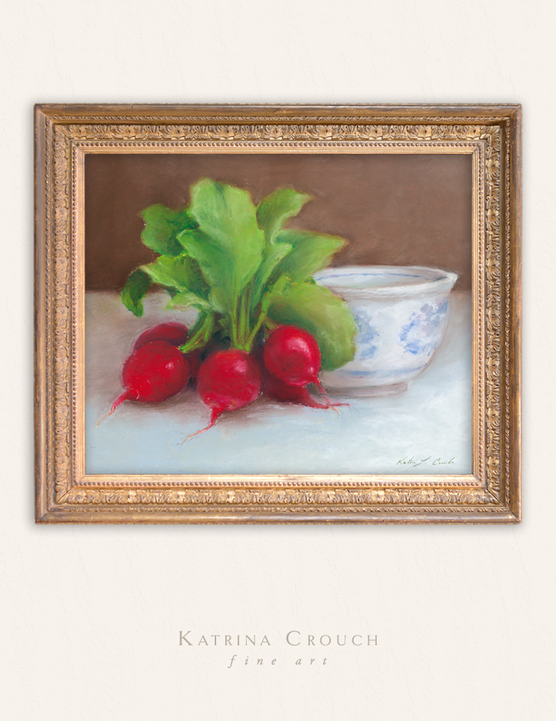 "Radish Bouquet" - Fine Art Print