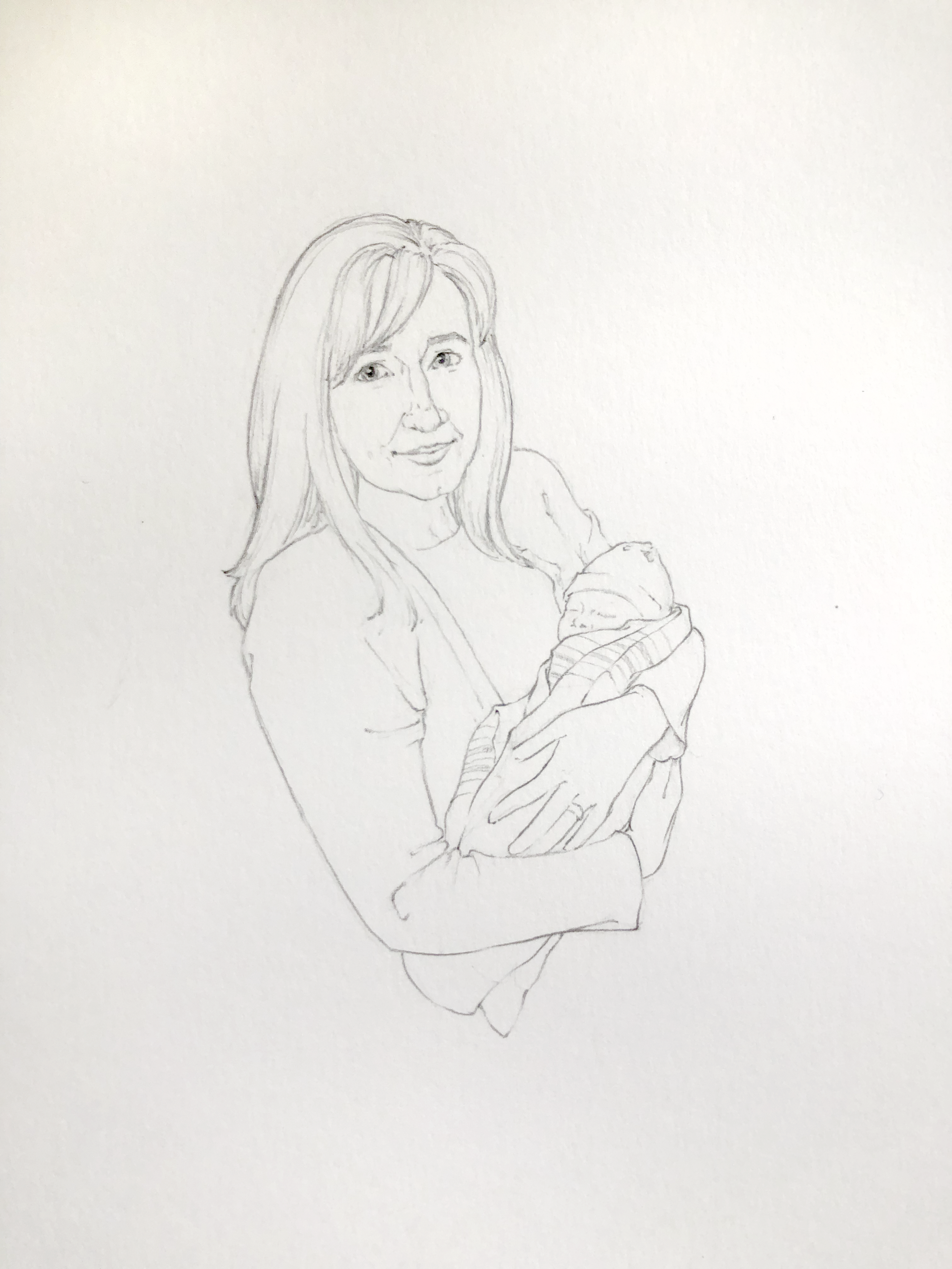 Treasured Memories - Hand drawn