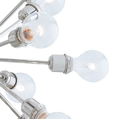 Polished Nickel Keegan Chandelier