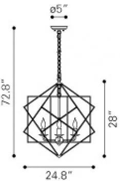Pipa Chandelier