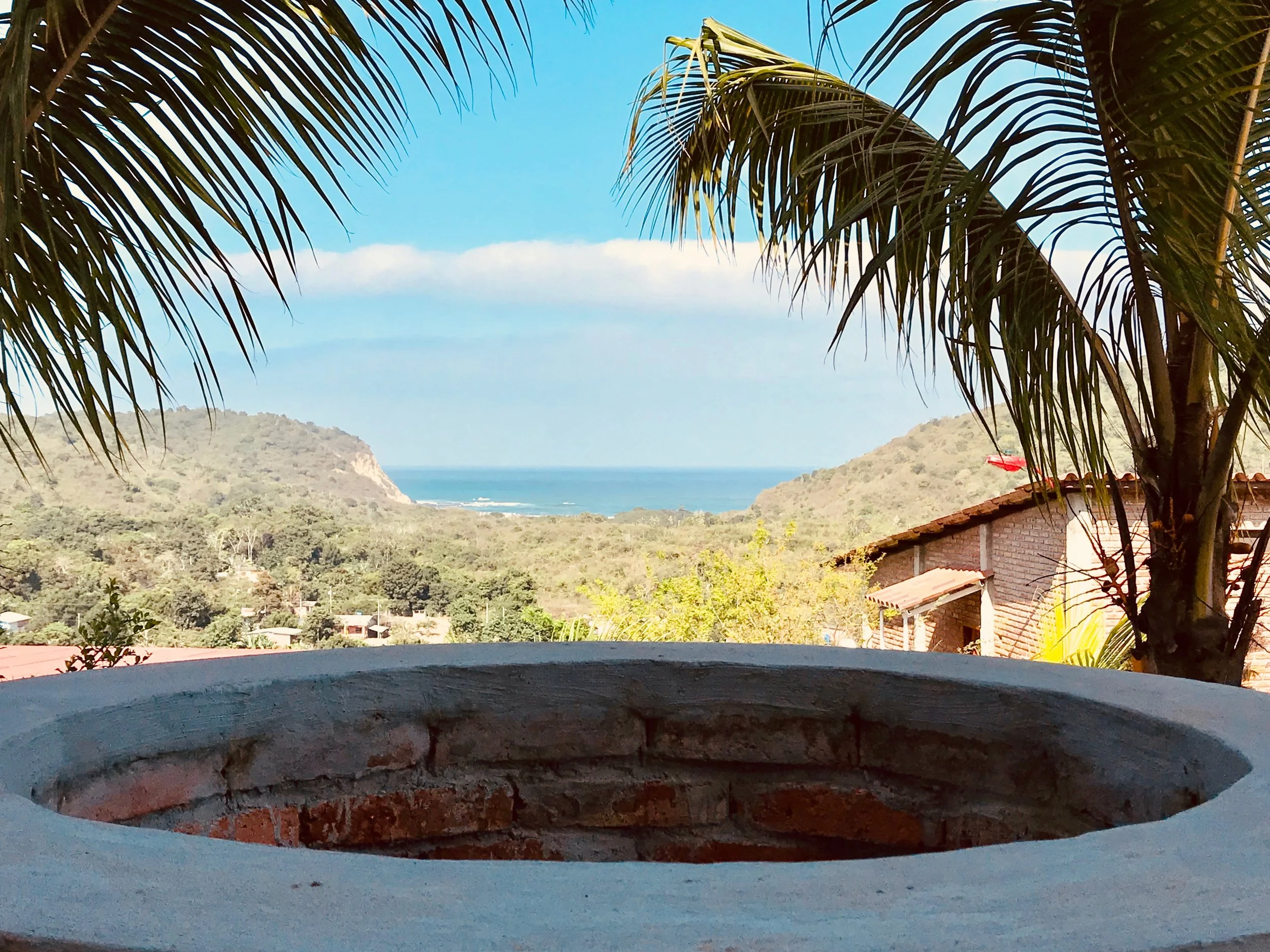 Quinta Oasis In Ecuador Views from Fire Pit