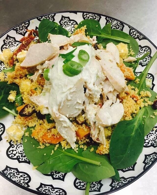 Lunch for today - Chicken Cous Cous with yogurt dressing #tdhwwfood