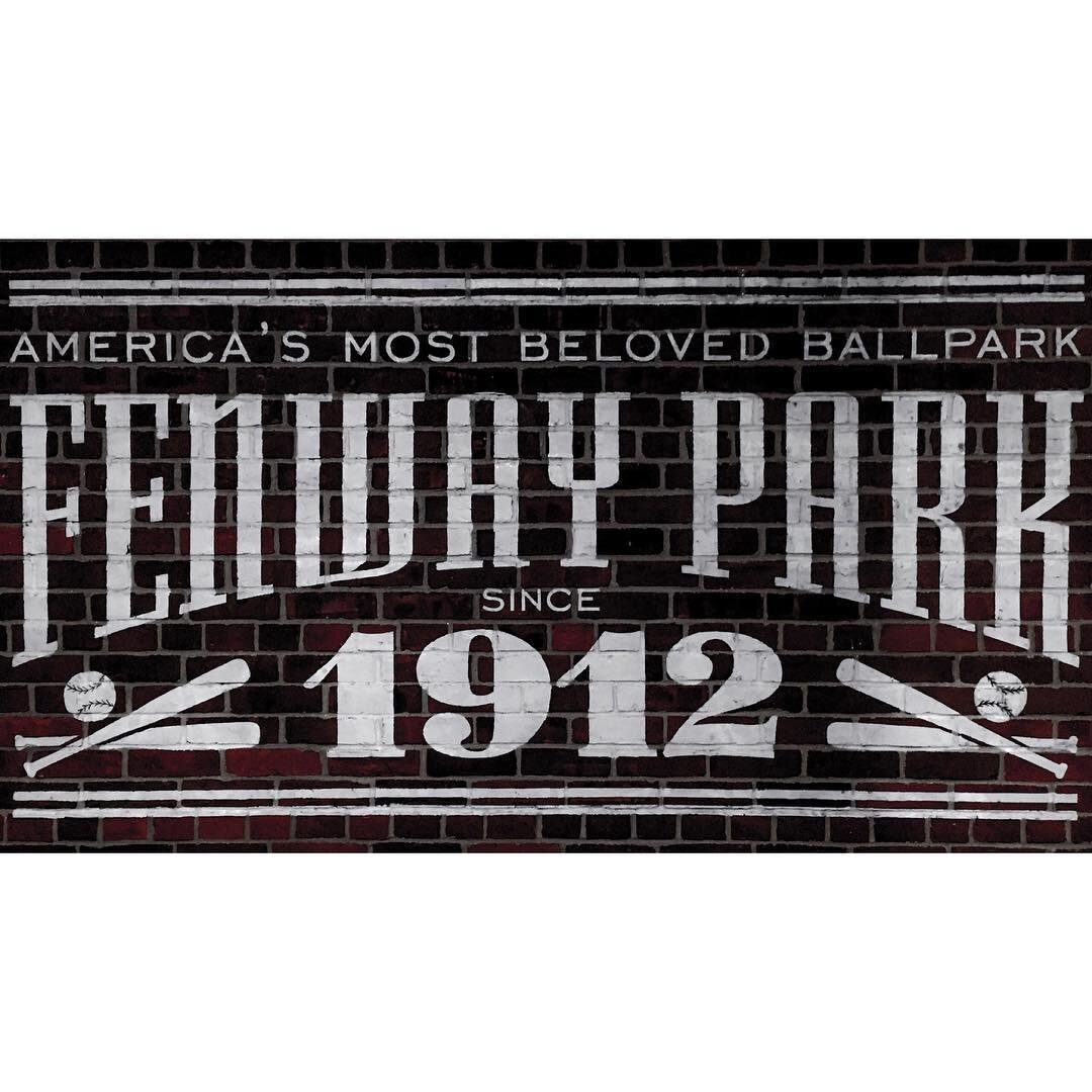 When you find history, you take a moment to appreciate it. #fenwaypark #fenway 
6.15.2015