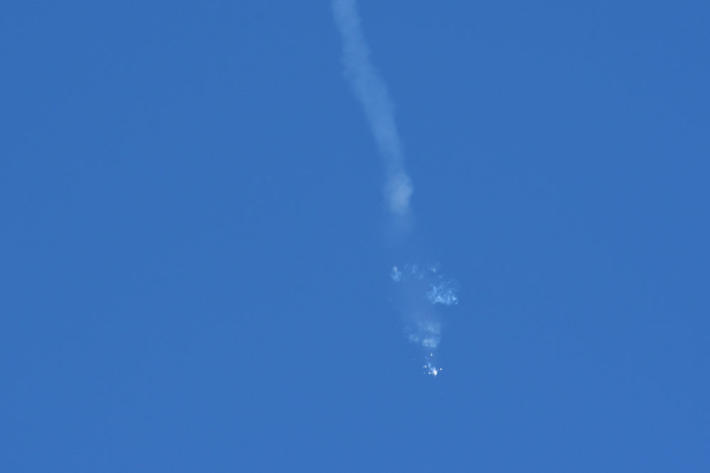  Two minutes into flight, an anomaly occurs, causing an automated abort. Credit: NASA/Bill Ingalls 