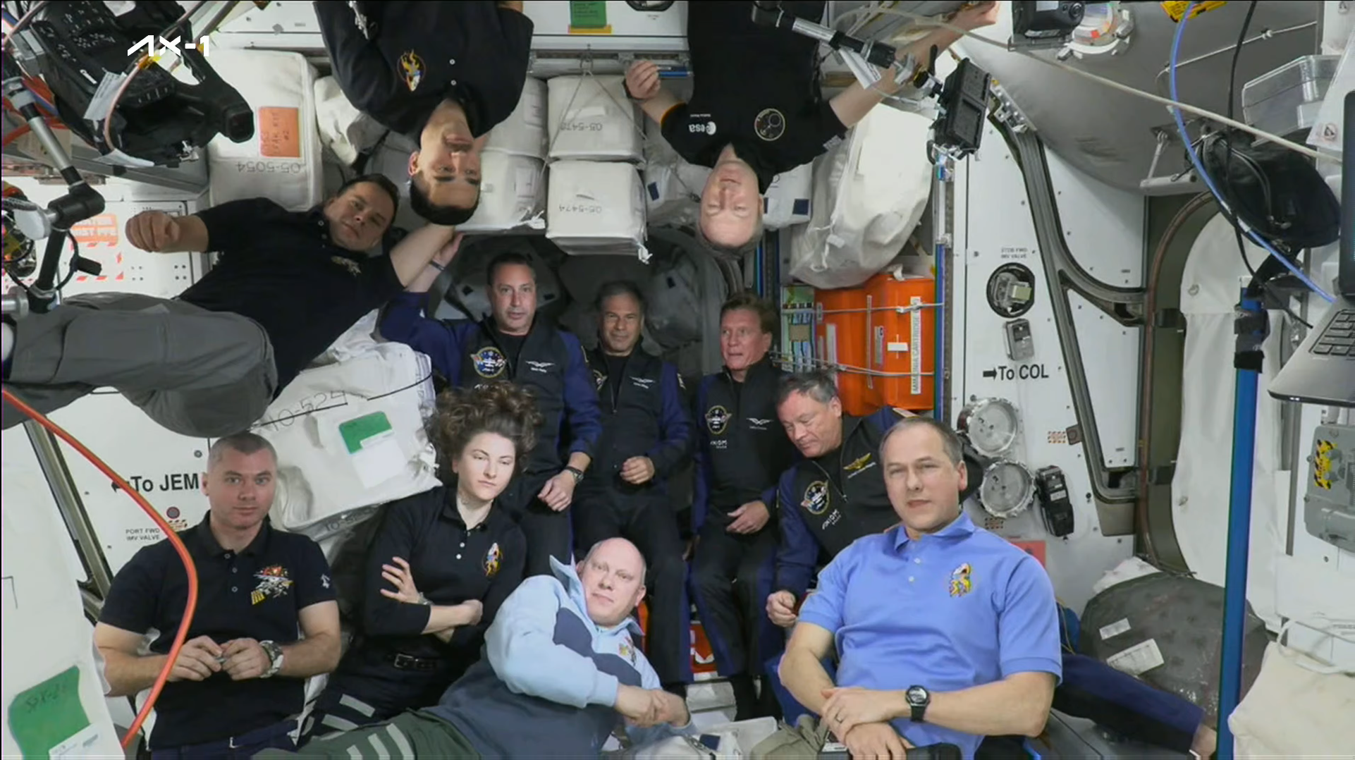 All-private Axiom Space astronauts dock with Space Station