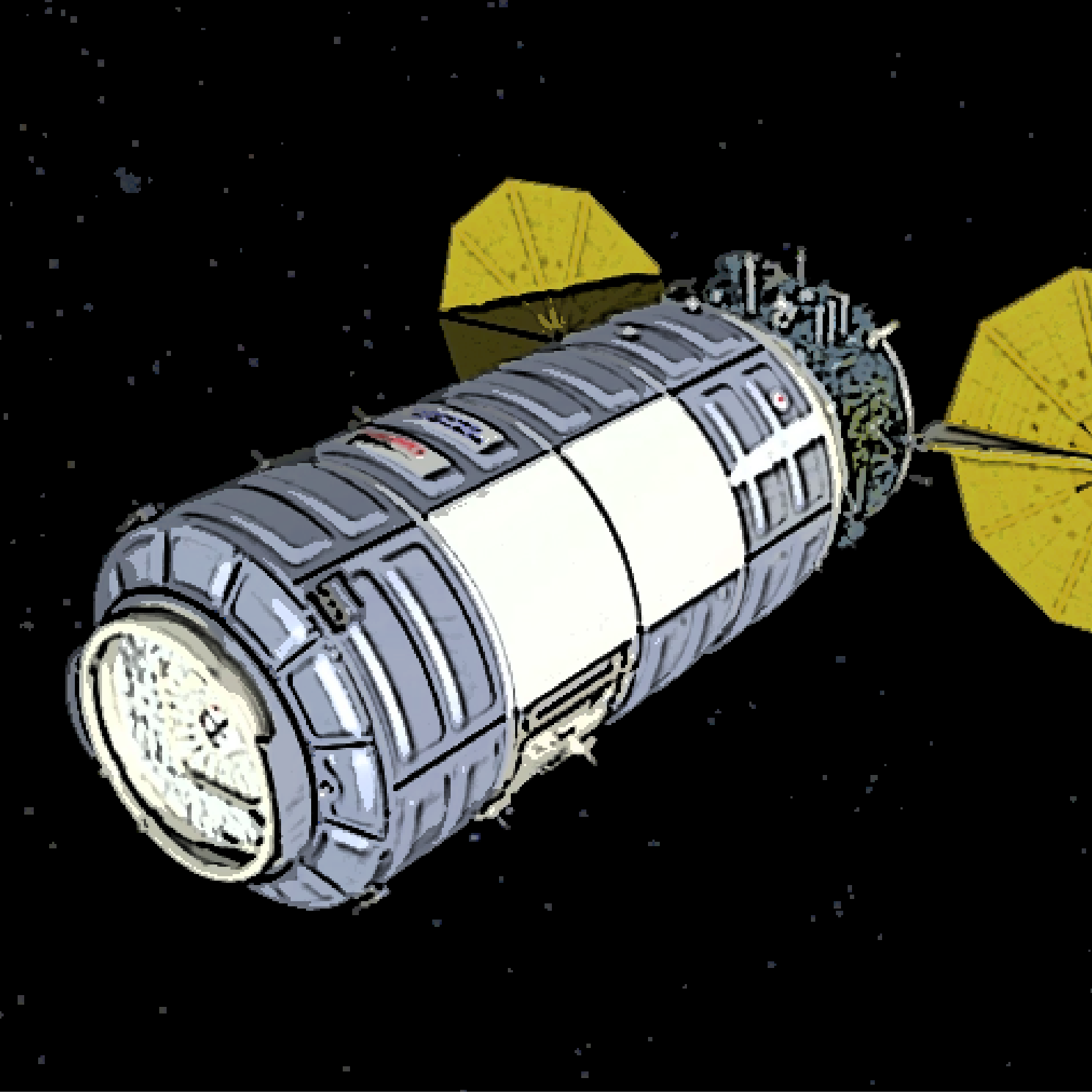 NG-23 Cygnus berthing (NET)