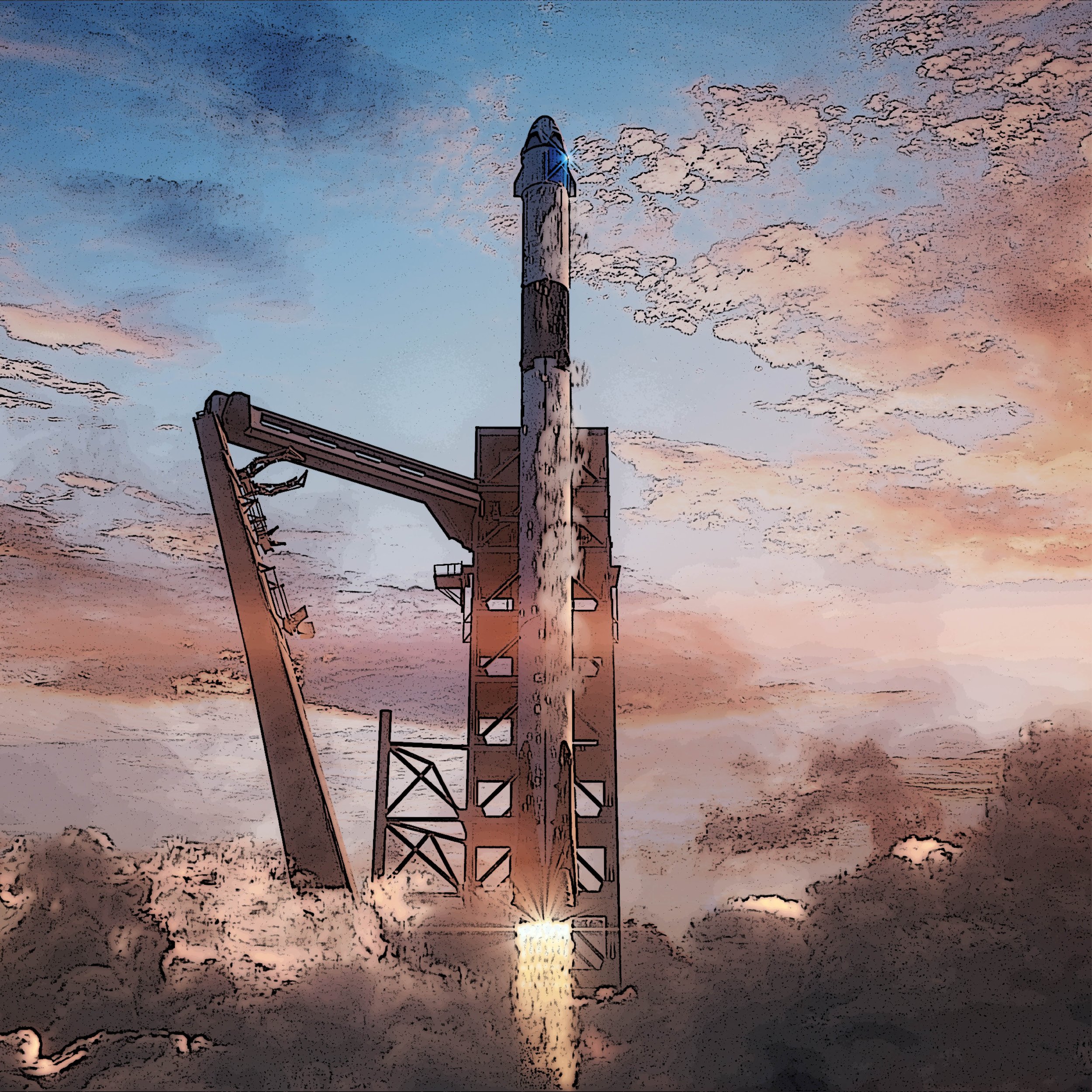 Crew-12 Dragon launch (NET)