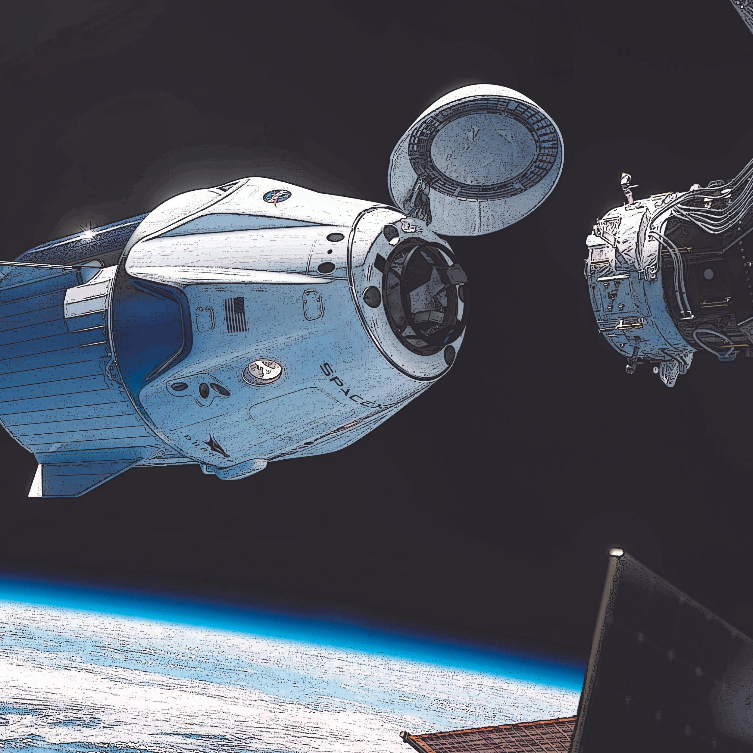 Crew-12 Dragon docking (NET)