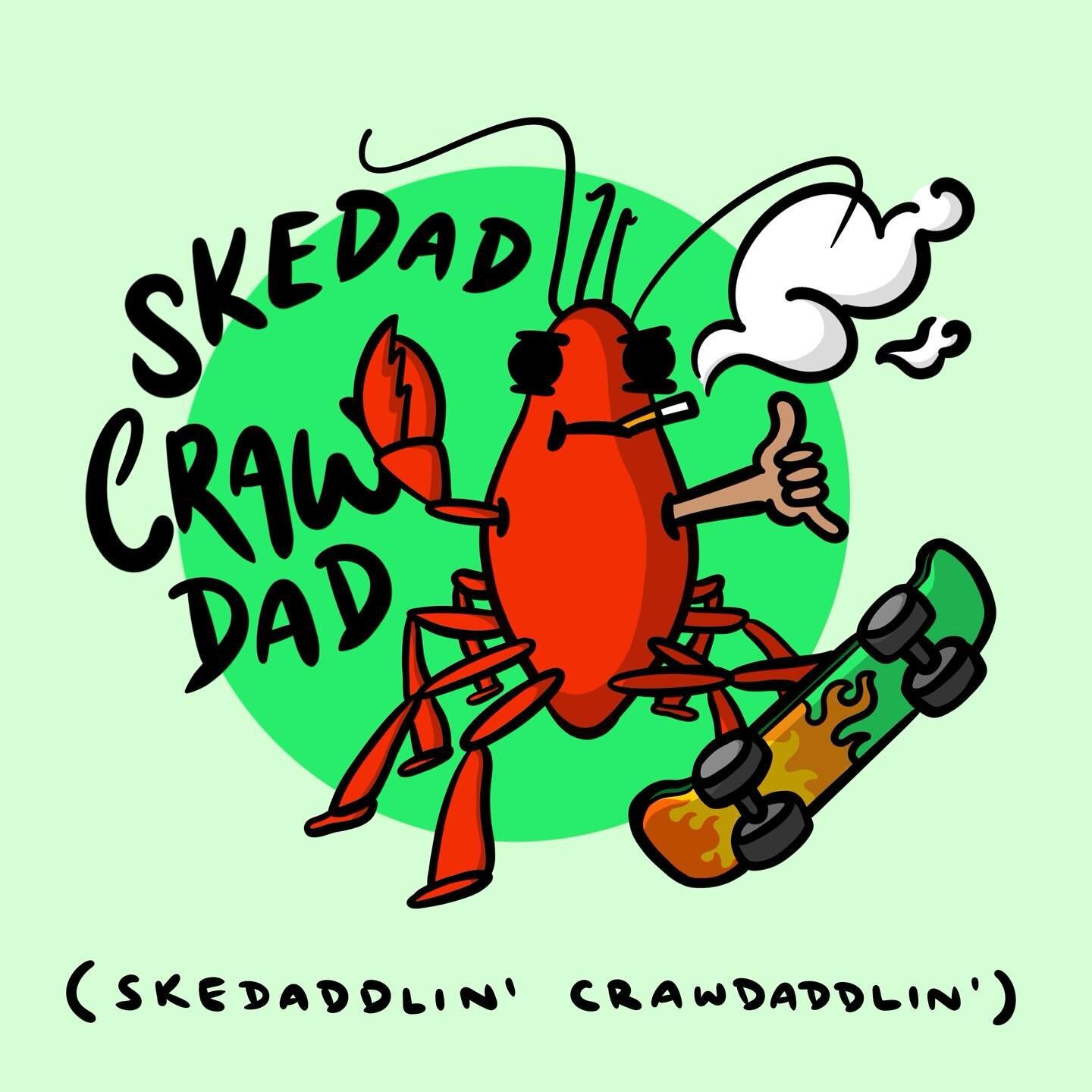 He daddlin&rsquo;

#crawdad #illustration #digitalart #cartoon #procreate #artwork #drawing #ipad #ipadart #smokingiscool