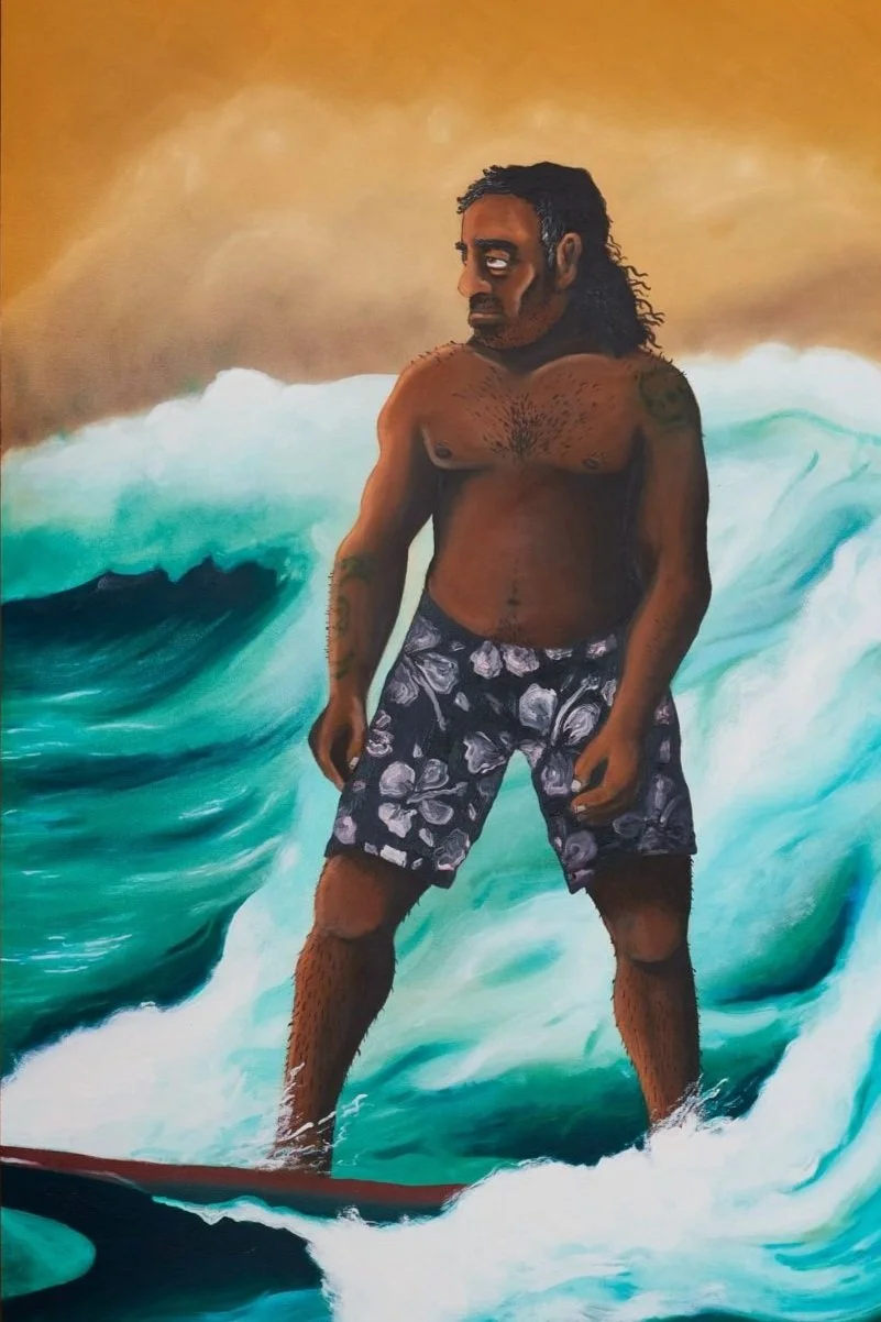 Billy Bain’s Being Manly exhibition at Manly Art Gallery & Museum, 2022.