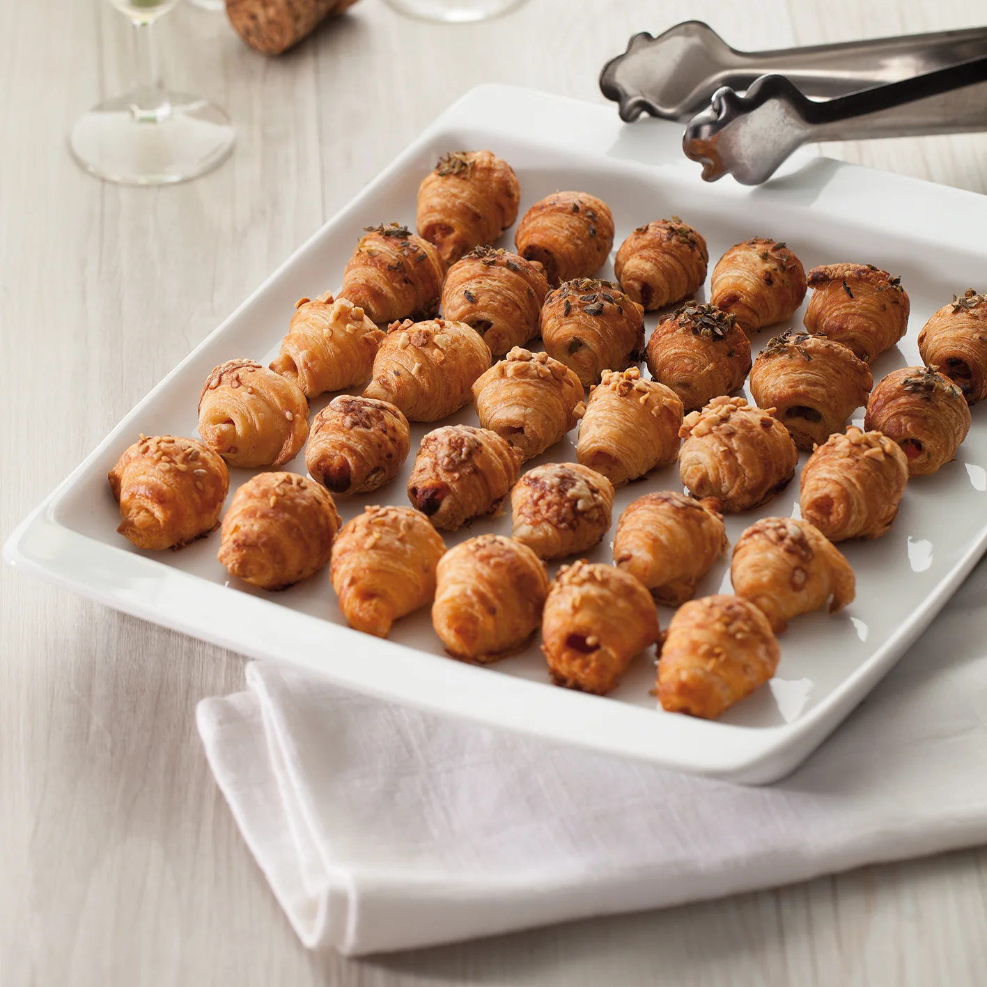 Savory croissants