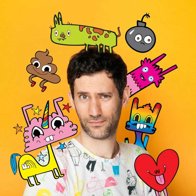 The Artist, Jon Burgerman