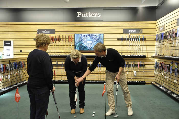 Men en putt slogs i alla fall