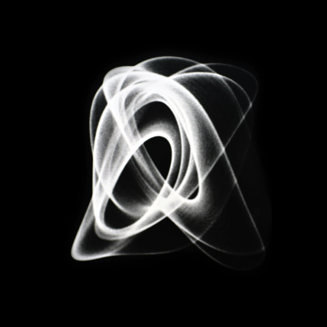 Oscillon 45 by Ben Laposky <br>© Sanford Museum