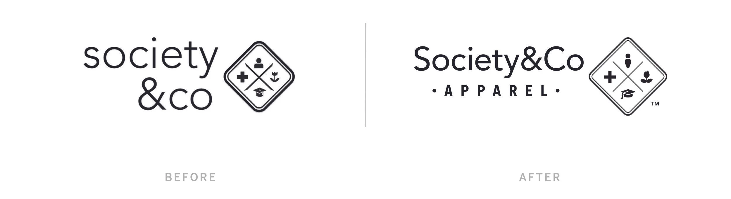 Firstly, I helped refine their existing logo mark.
