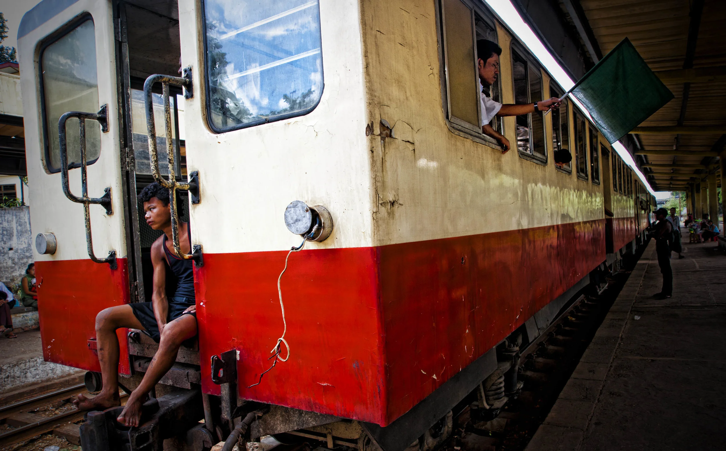 Central Station, Rangun. Myanmar