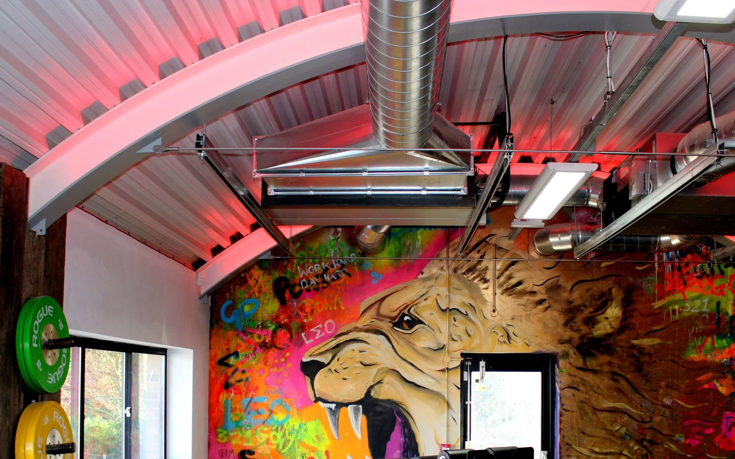 Roaring success for gym's air conditioning system