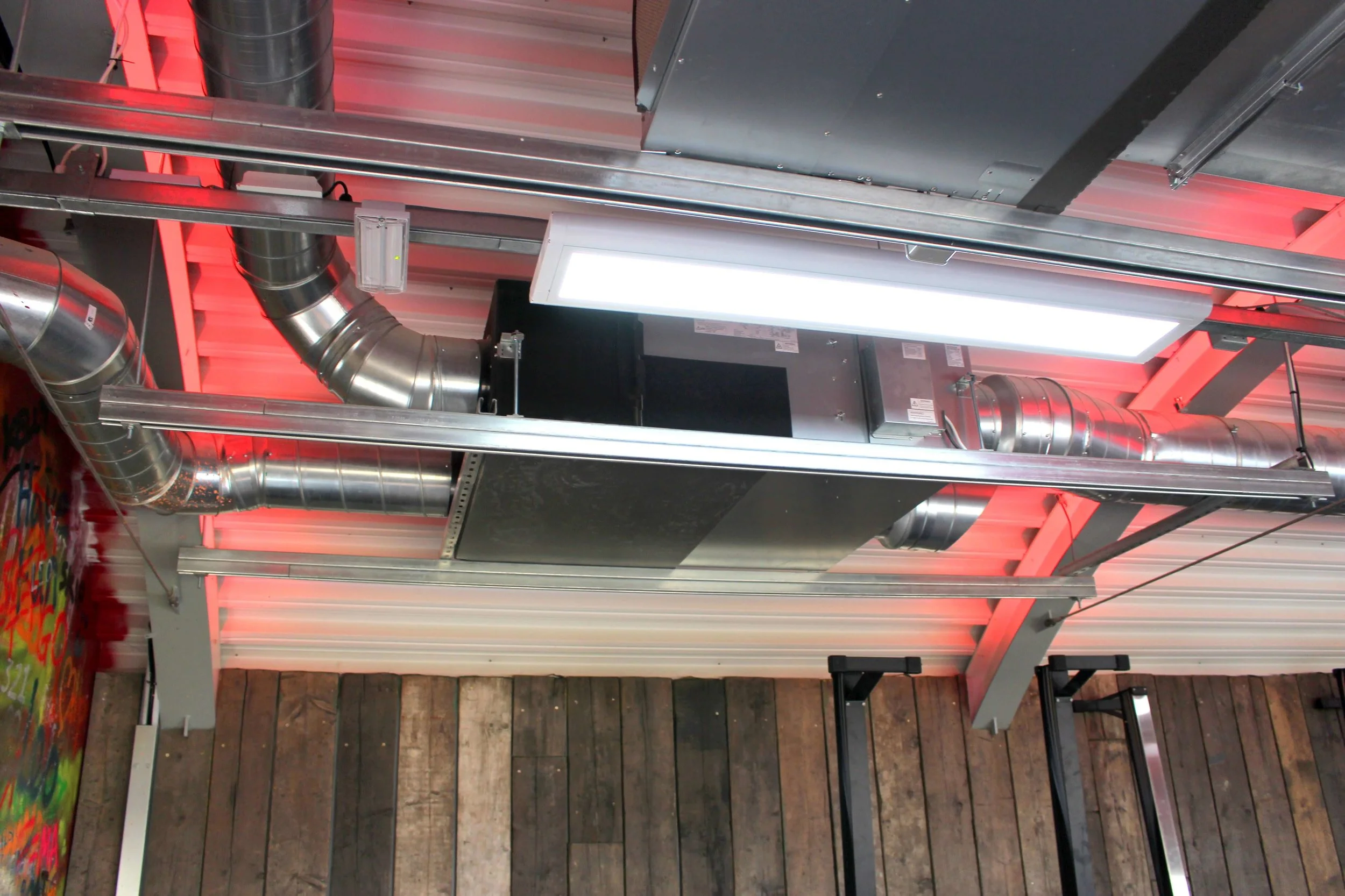 Roaring success for gym's air conditioning system