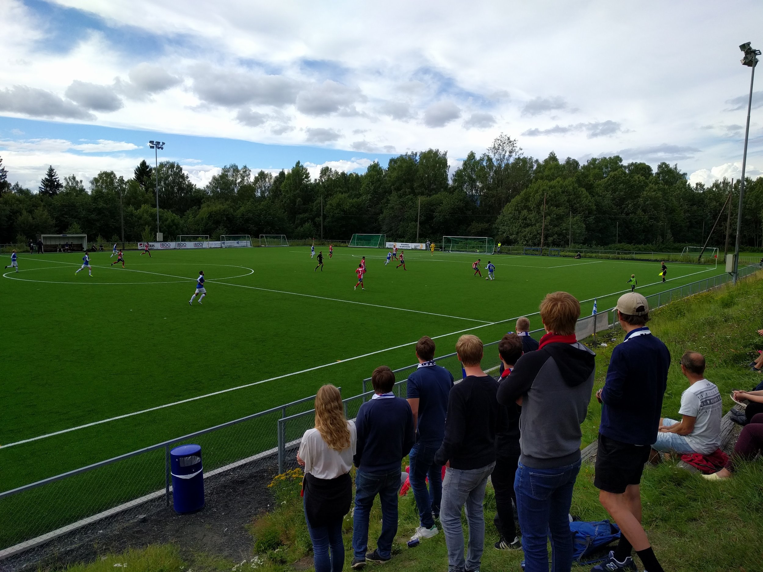 Bastionens oppmøte var strålende, fotografen litt under middels