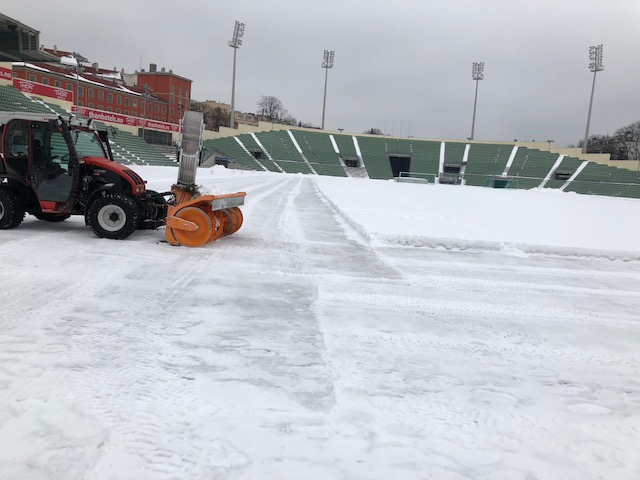 Bislett gjøres klar!