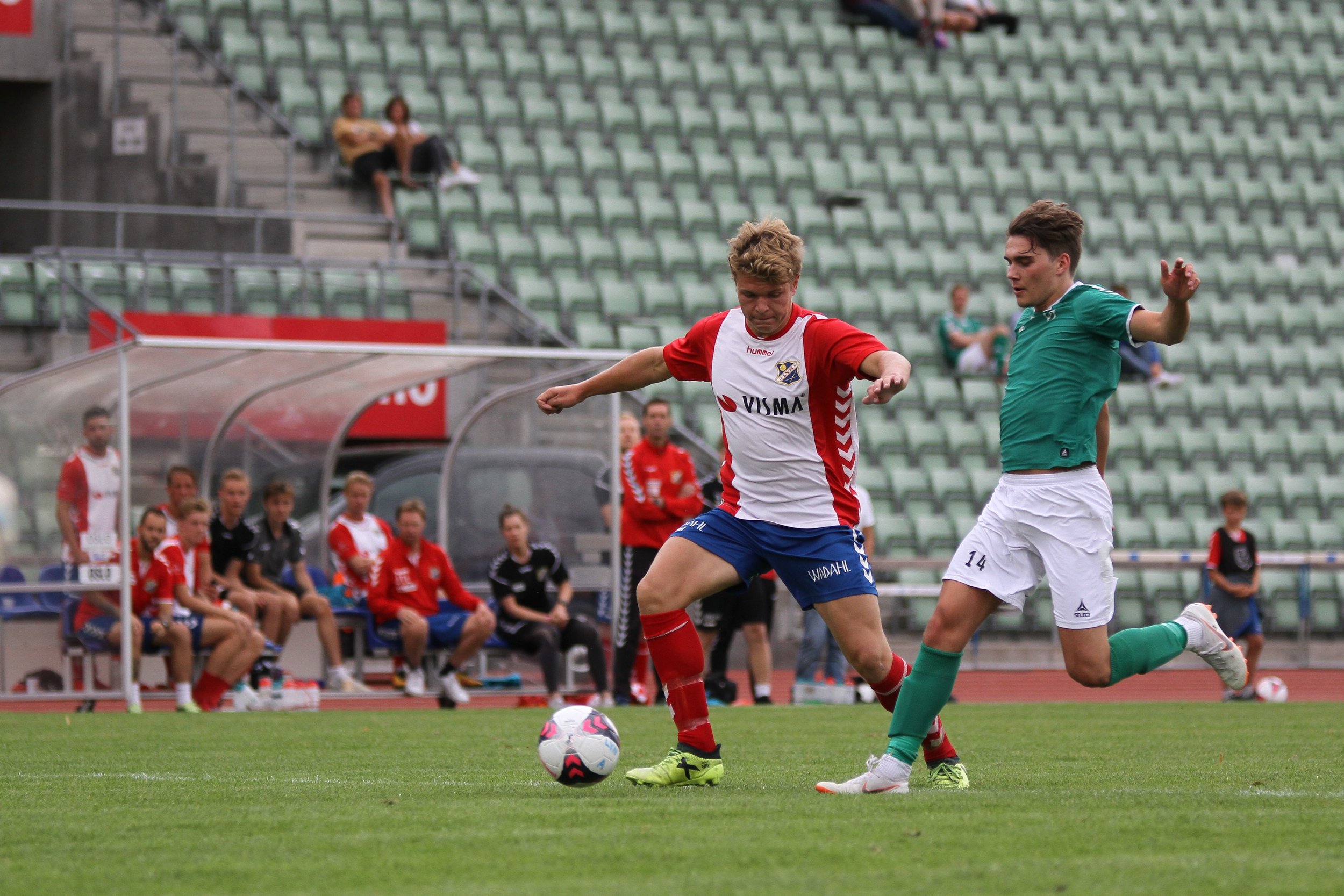 Før kampen: Lyn - Grei