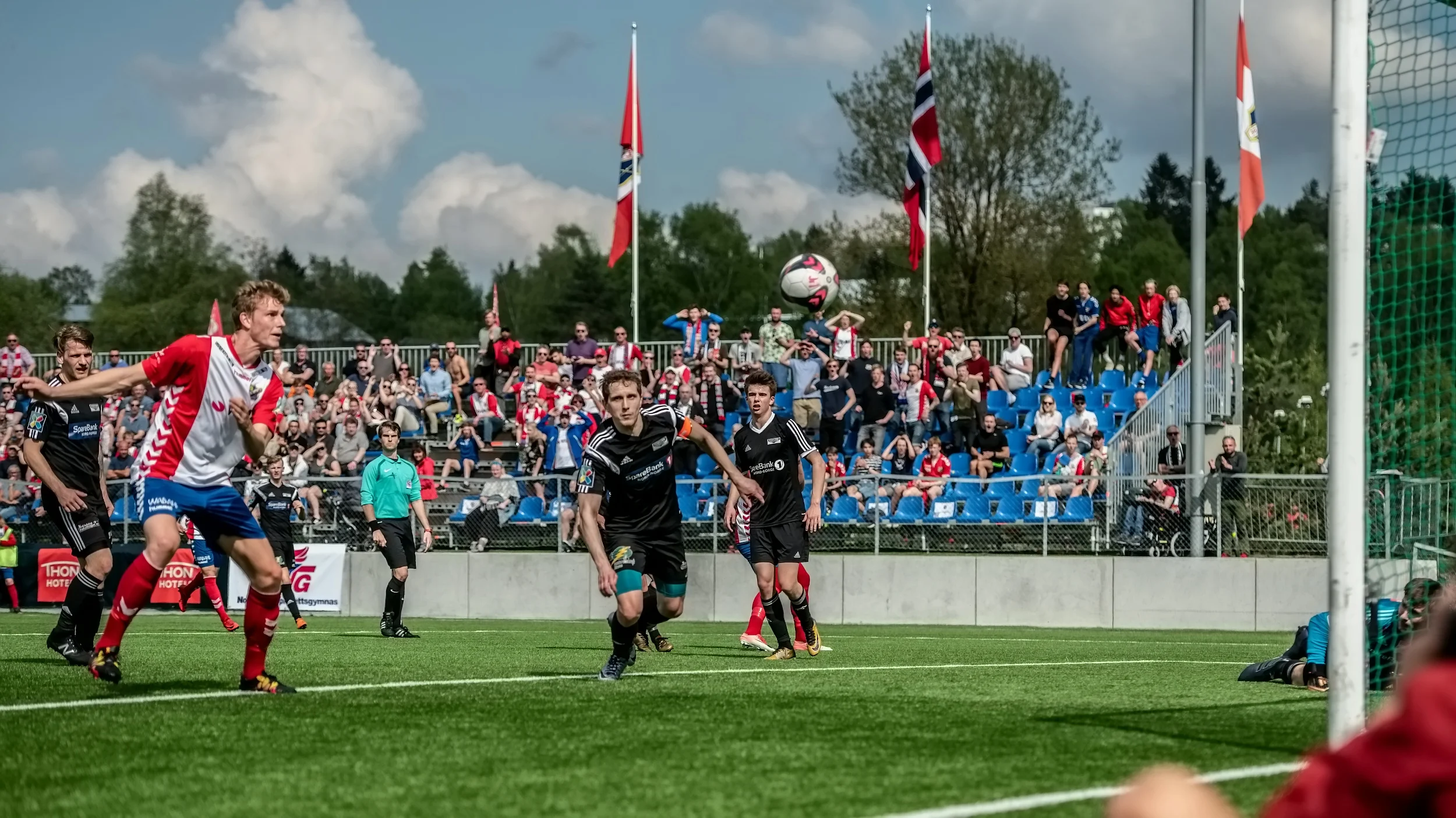 Før kampen: Sortland - Lyn