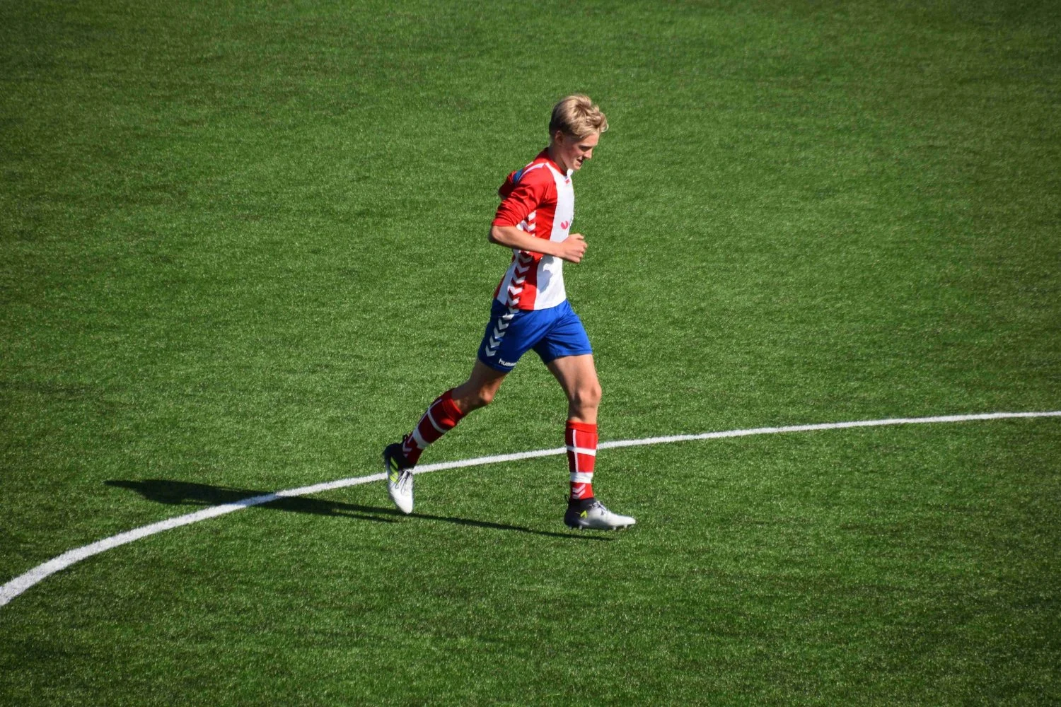 Mikkel skal nok en gang representere landslaget. Arkivfoto