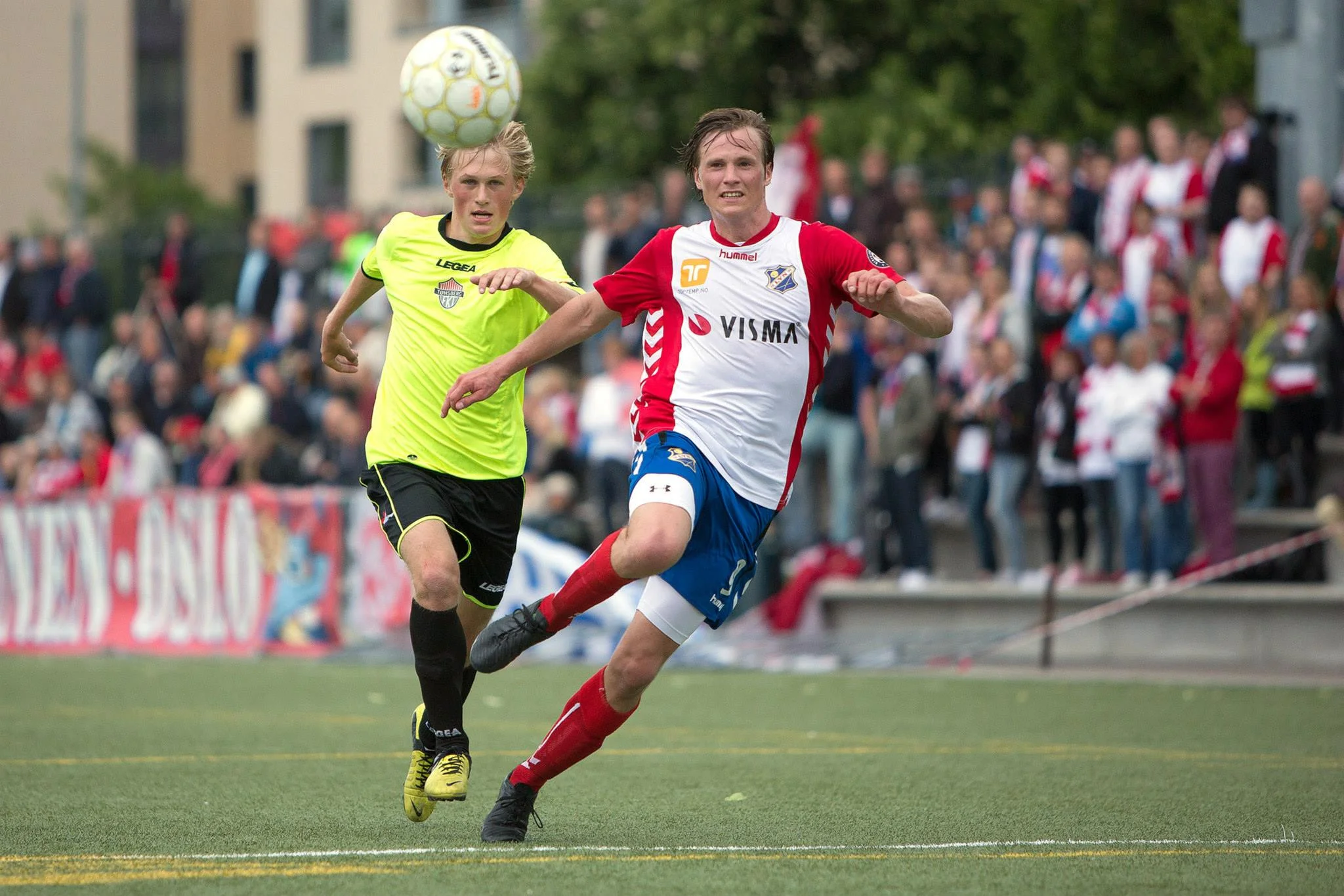 Birger Rasmussen fra kampen mot FK Tønsberg i 2013. Foto: BillyBonkers