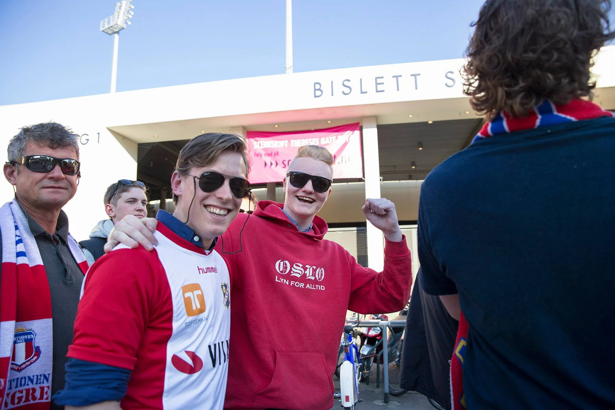 Første kamp på Bislett