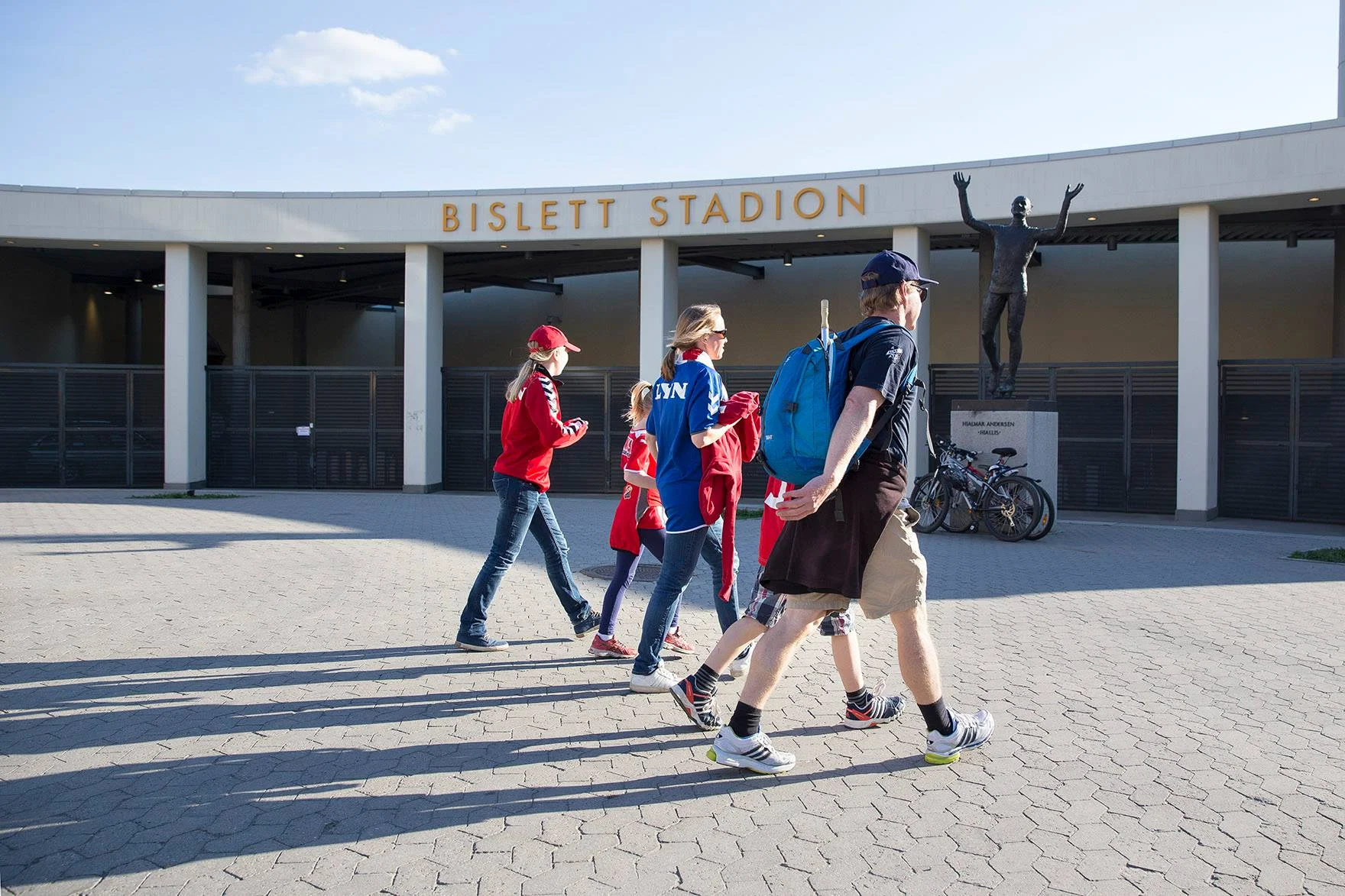 Før kampen: Halsen IF