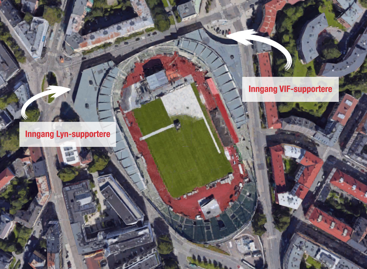 Billettinfo mot Vålerenga 2