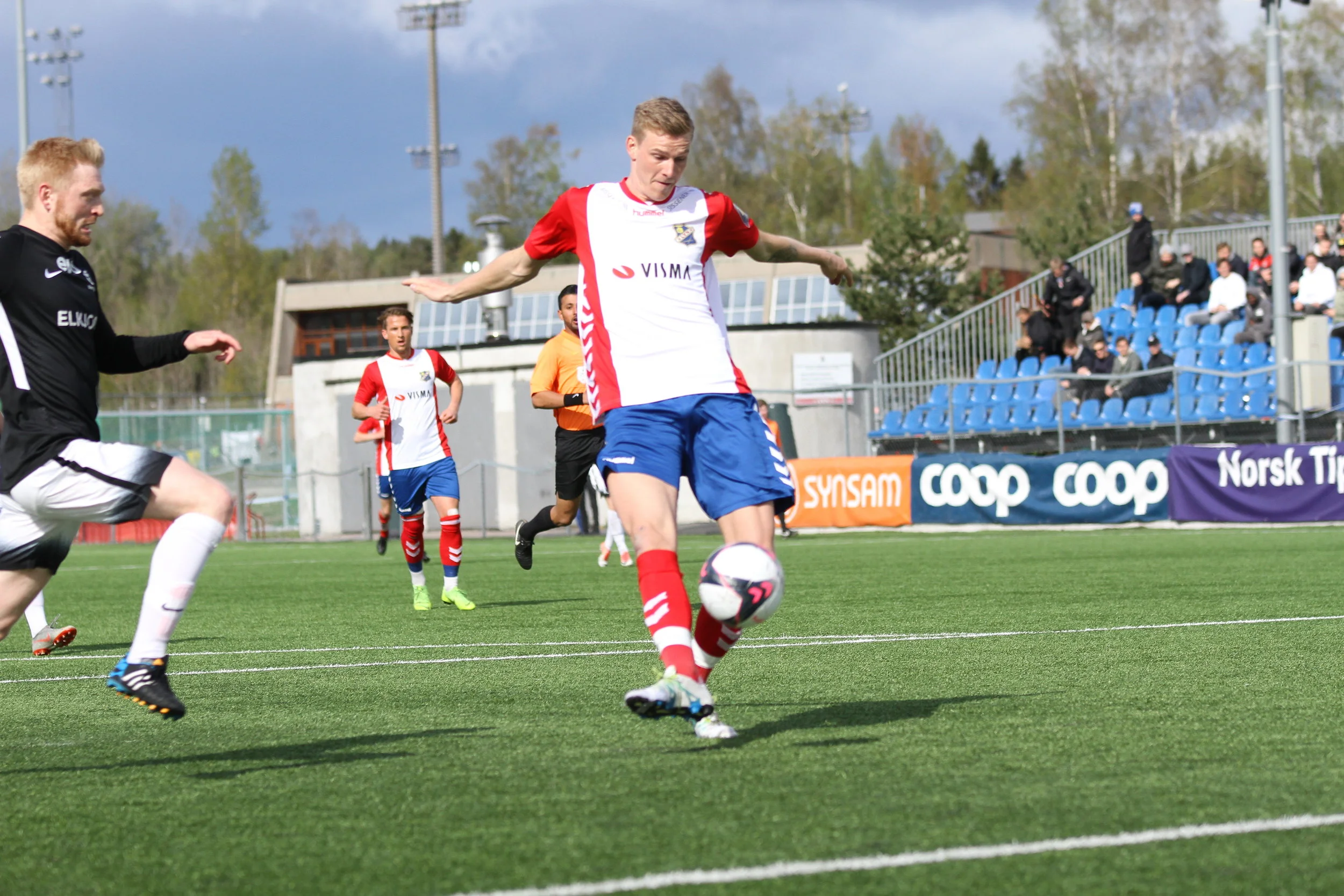 Før kampen: Ullern
