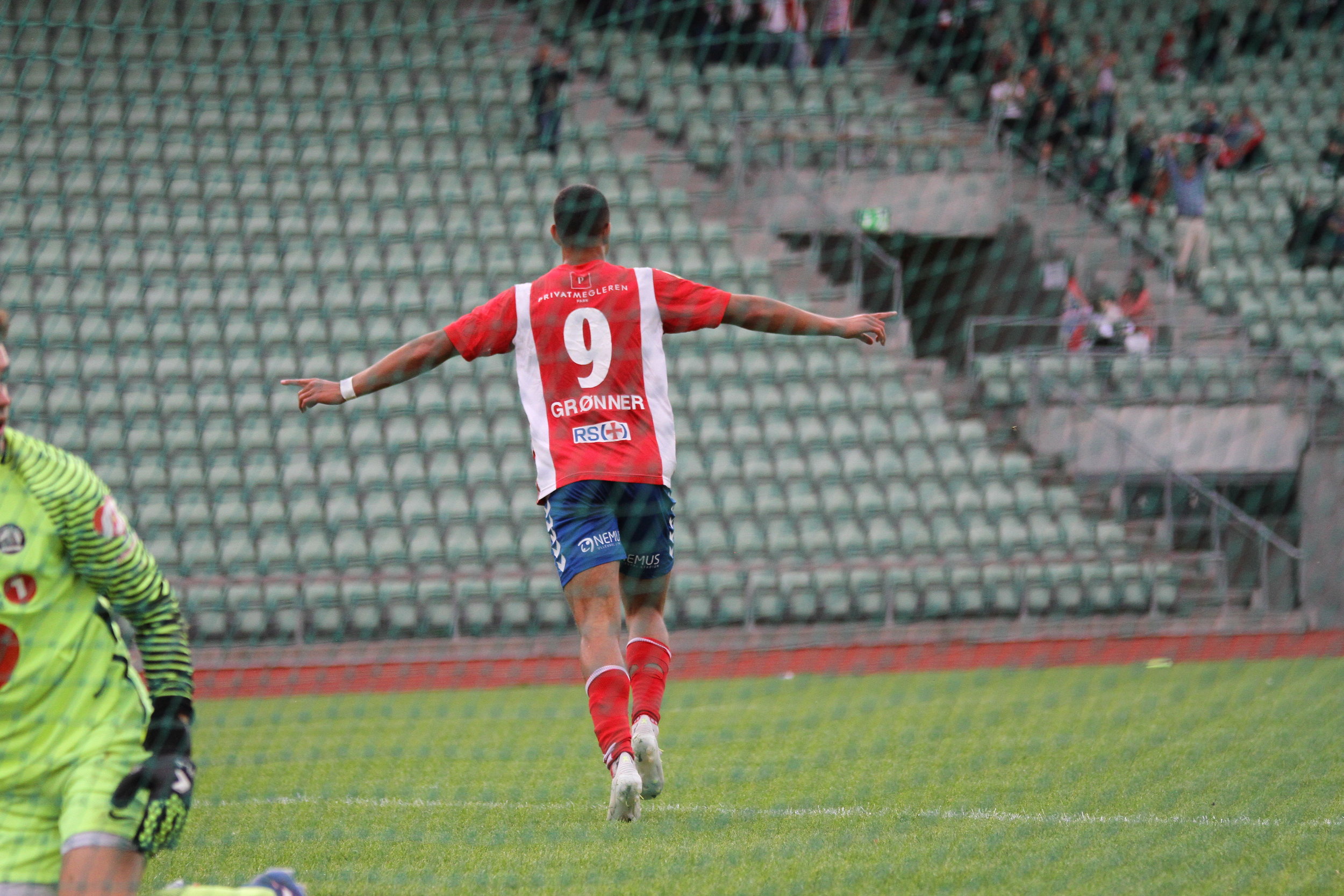 Før kampen: Ørn Horten