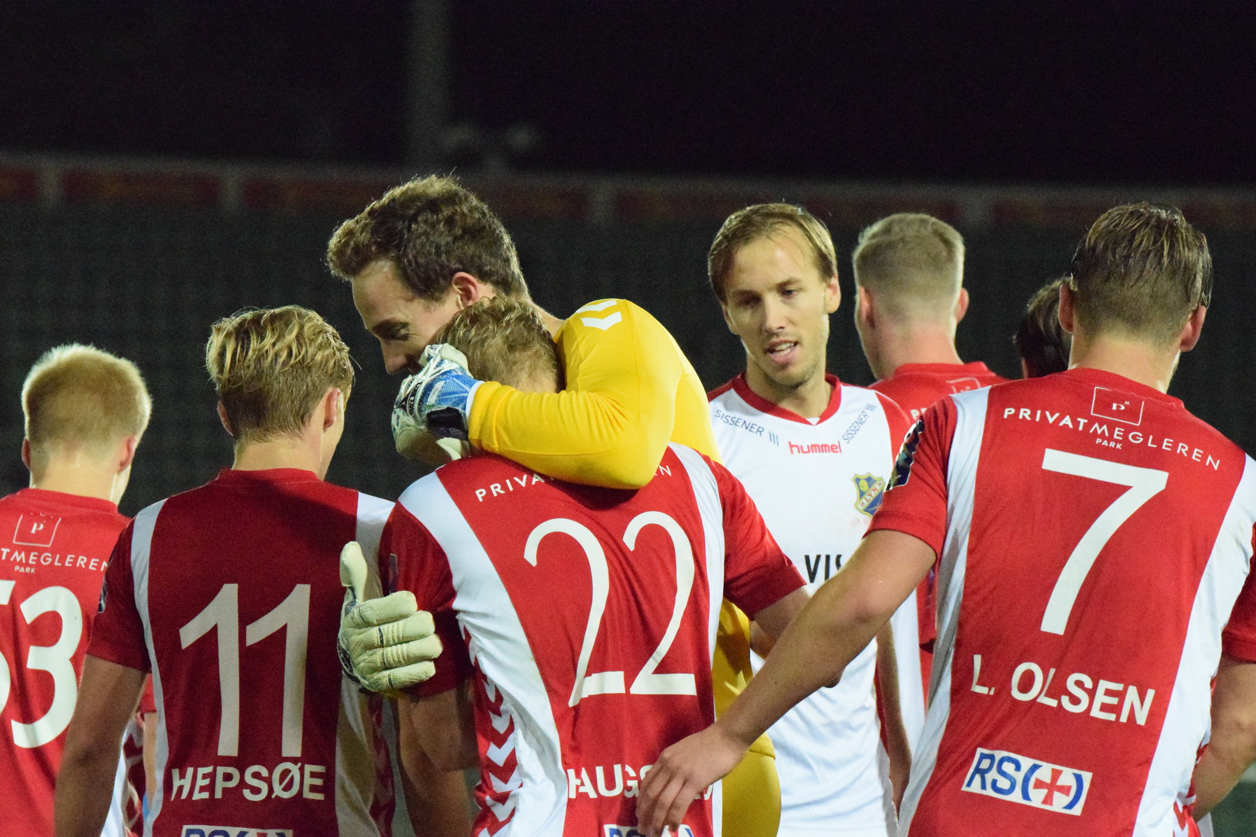 Eirik Haugstad med mål og assist i 3-0 seieren hjemme mot Grei. Foto: Lyn1896