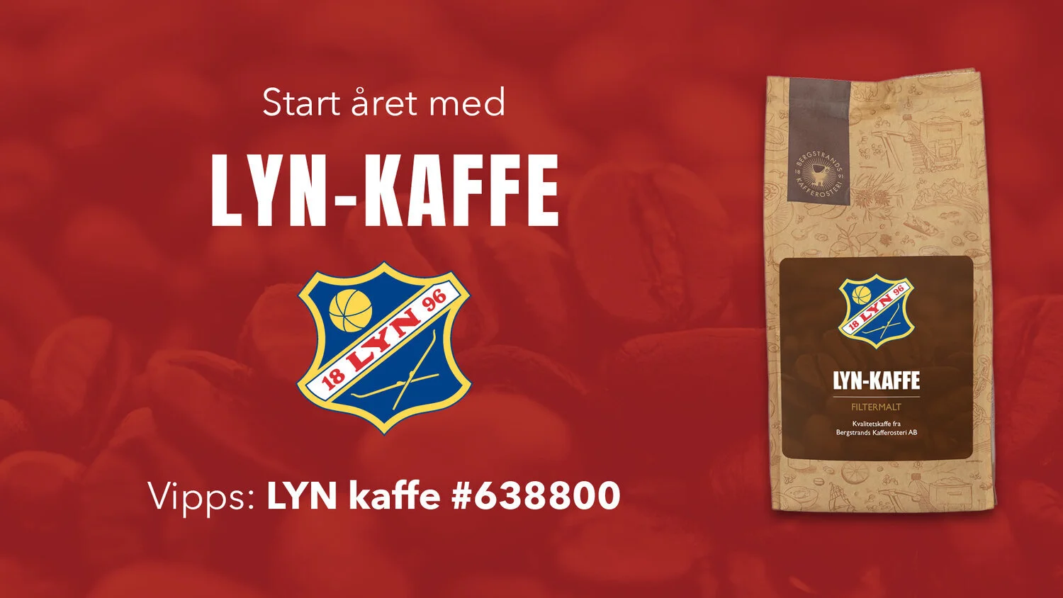 LYN gourmetkaffe - støtt klubben