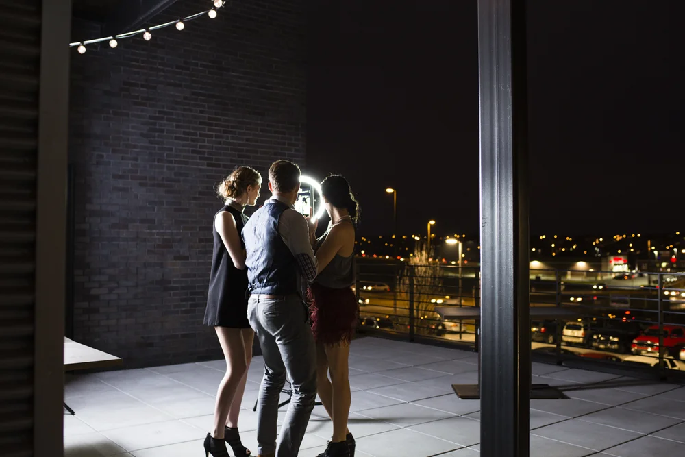 Photo Booth Hire In Plymouth The Swing Kings Wedding