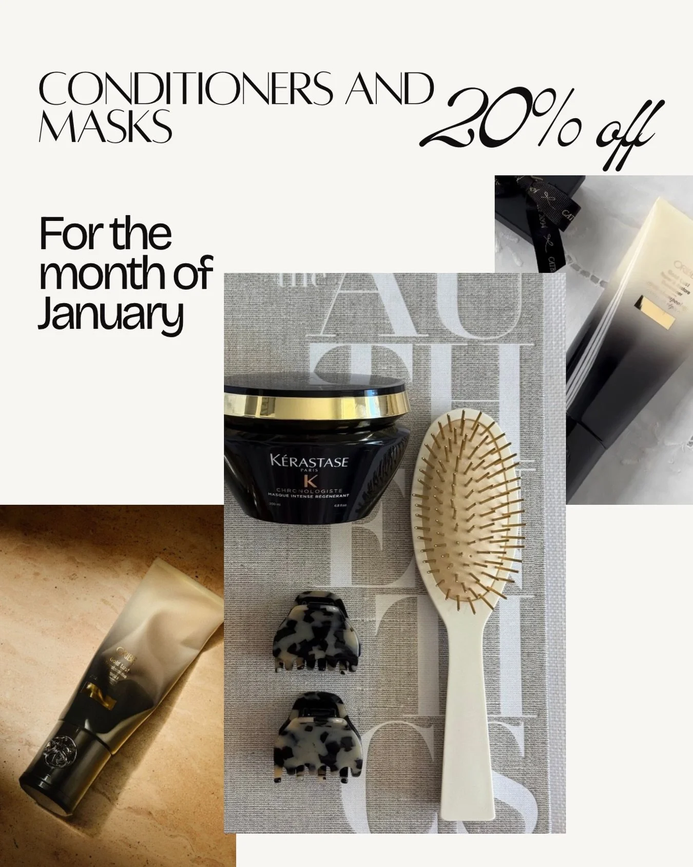 January product of the month ❄️
Keep your hair hydrated this winter with 20% off all of your favorite conditioners and masks <3