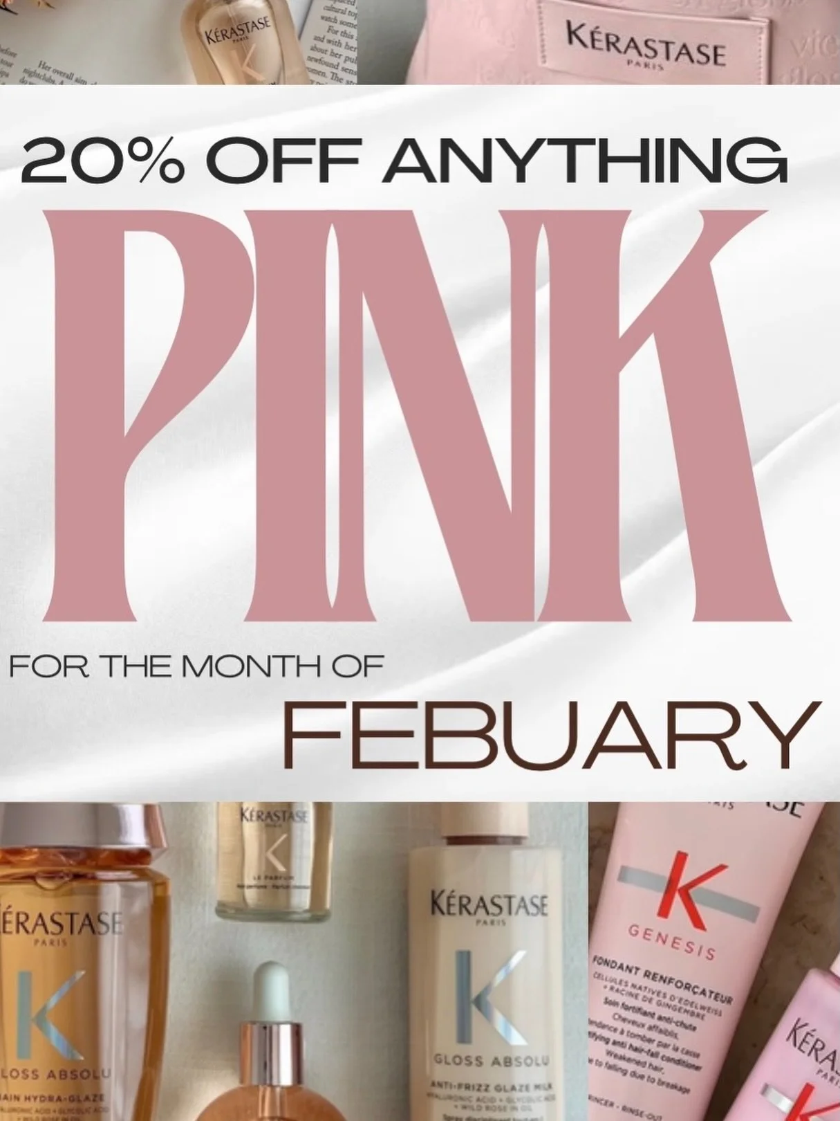 Pretty in pink, now 20% off 💖
February&rsquo;s Product of the Month