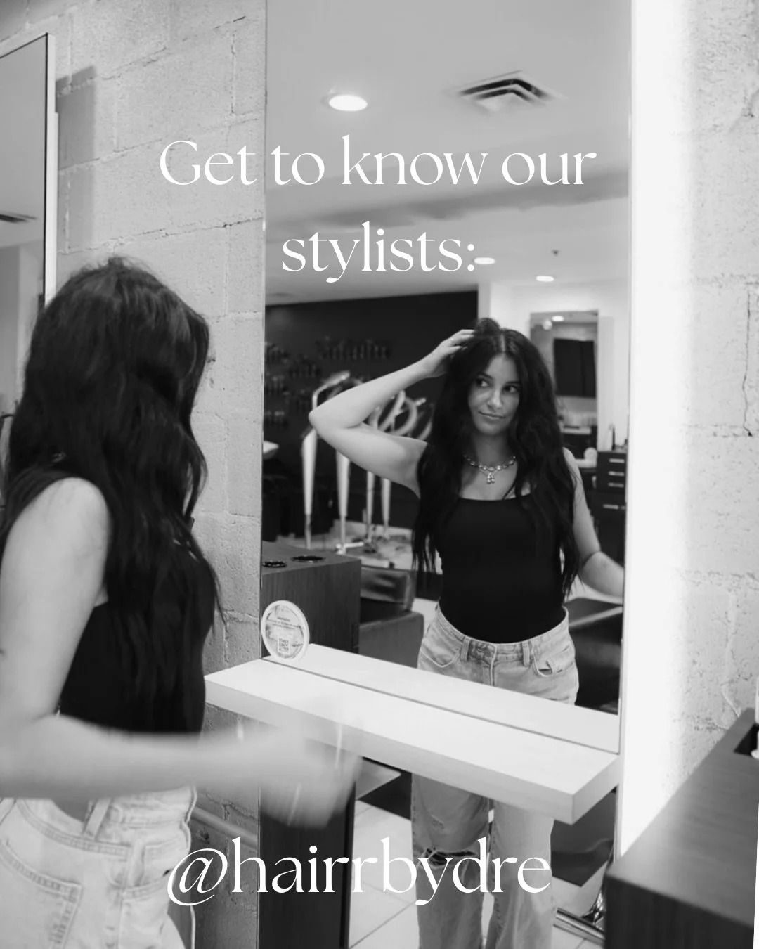 GET TO KNOW OUR STYLIST: 
@hairrbydre 🤍

She specializes in lived-in color and creating effortless, low-maintenance looks her clients love. Outside of the salon, you&rsquo;ll usually find her spending time with friends and family, shopping, taking a