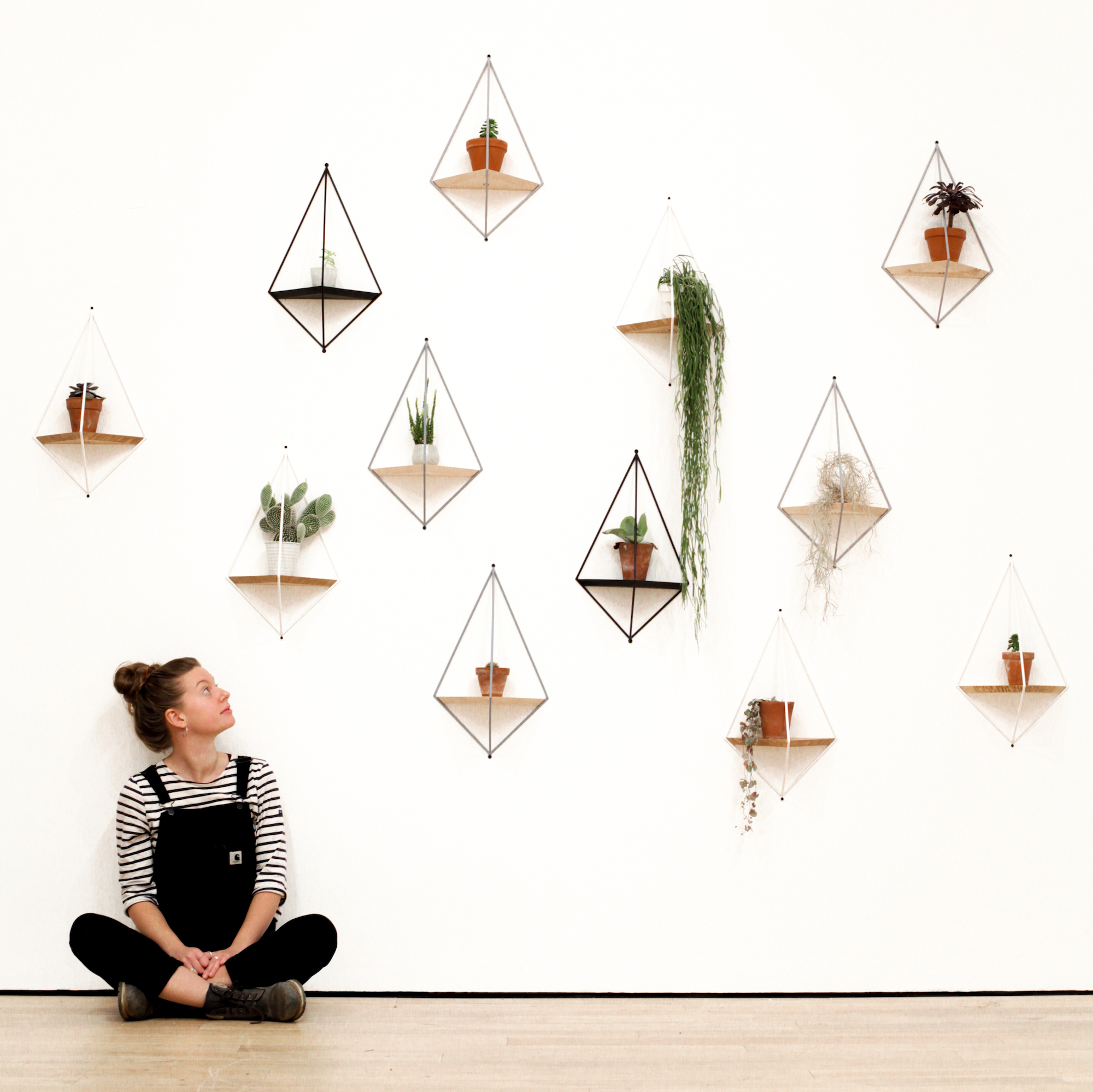 heather scott with toro plant hangers