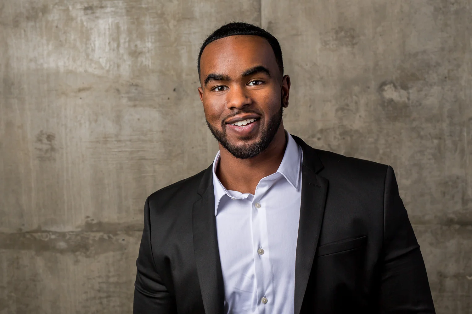 headshot of an African man