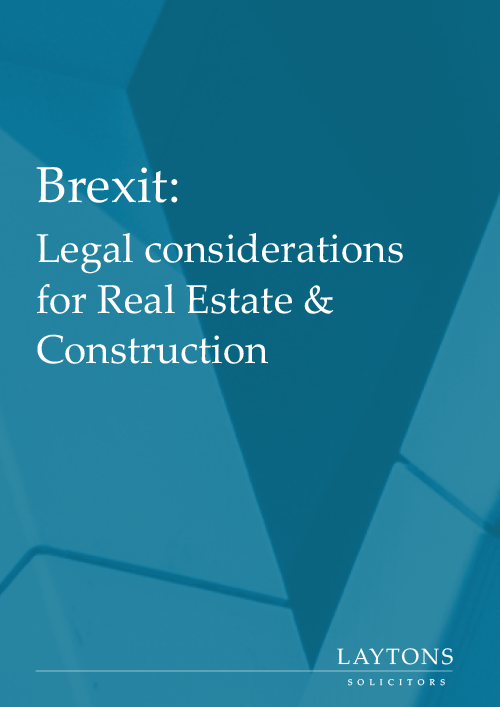 Brexit: Legal considerations for Real Estate & Construction