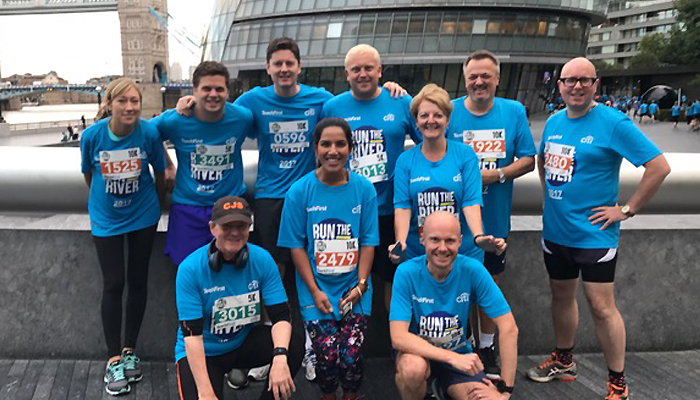 Back Row (L-R): Sarah Burks, Nicholas Davies, John Skelly, Tom Cawcutt, Susan Colbourn, Terry Colbourn, Robert Clark Front Row (L-R): Christopher Sherliker, Munazza Hollingsworth, Russell Beard