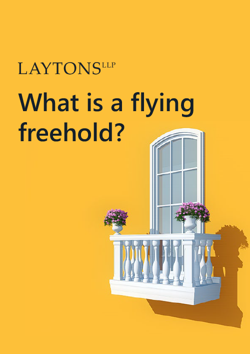 What is a flying freehold?