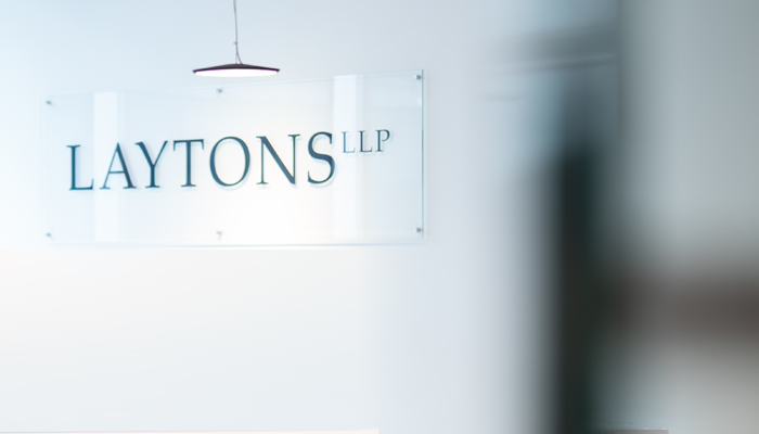 Laytons LLP ranked in Legal 500, 2020