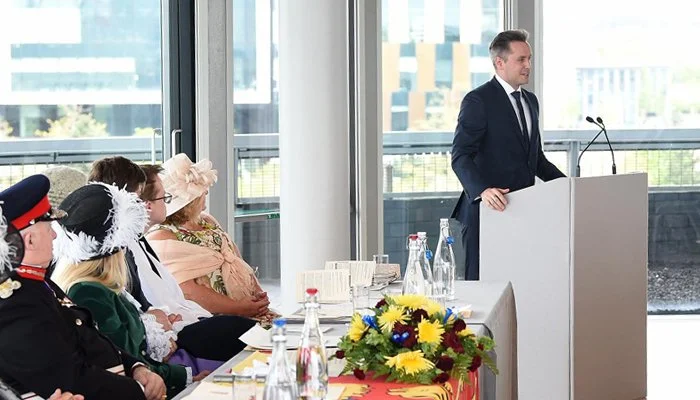Andrew Spearman invited to speak on Modern Justice at the installation of the High Sheriff of Greater Manchester