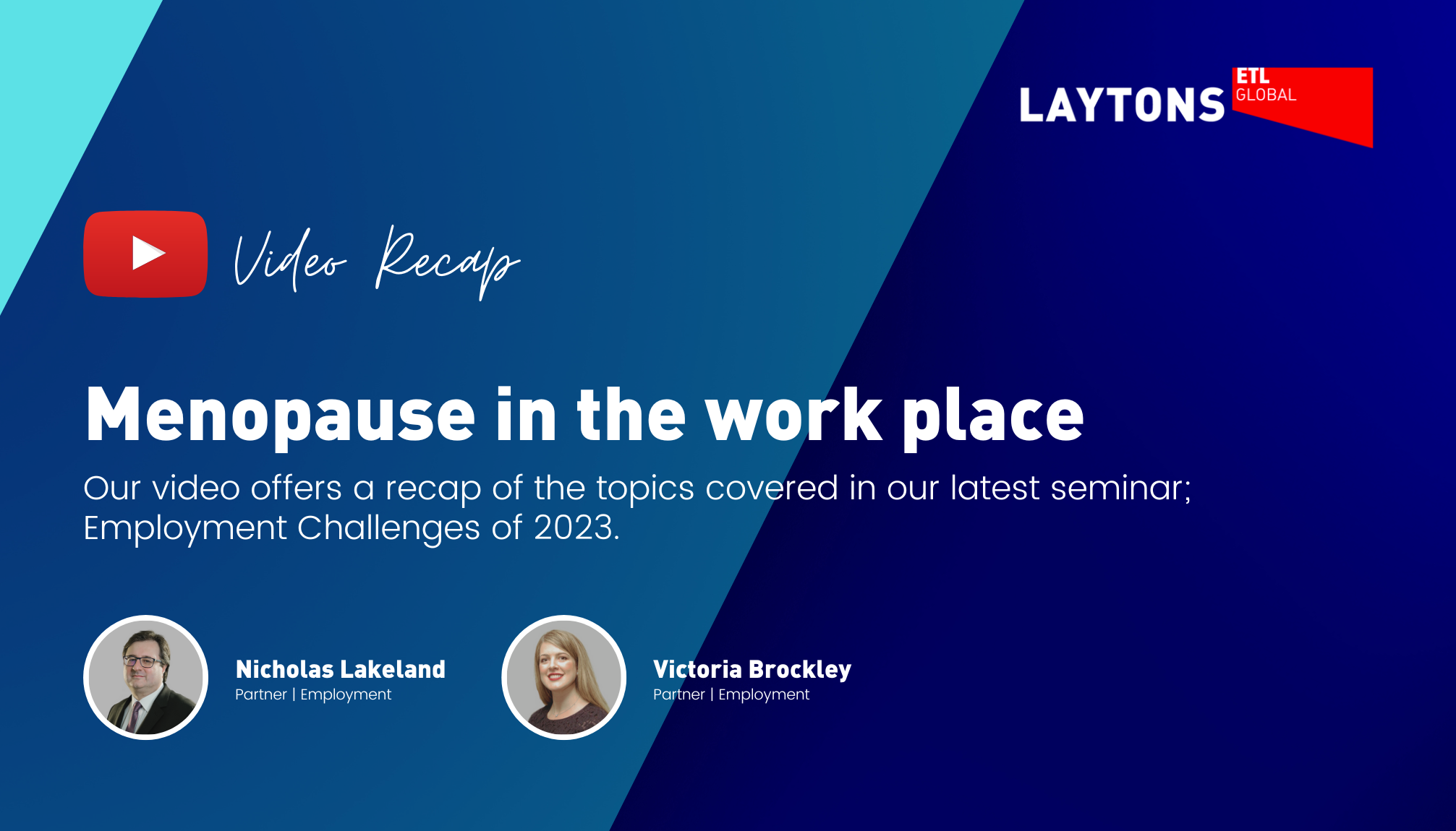 Video Recap: Menopause in the work place