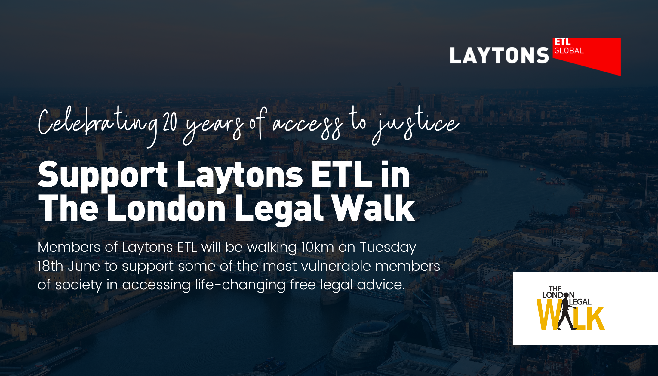 London Legal Walk 18 June 2024