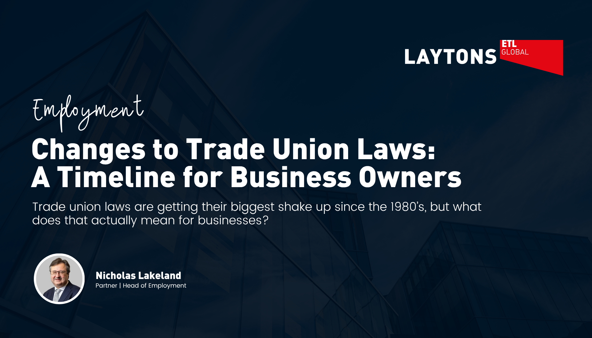 The Trade Unions Are Coming!